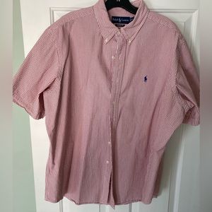 Ralph Lauren seersucker XXL short sleeve